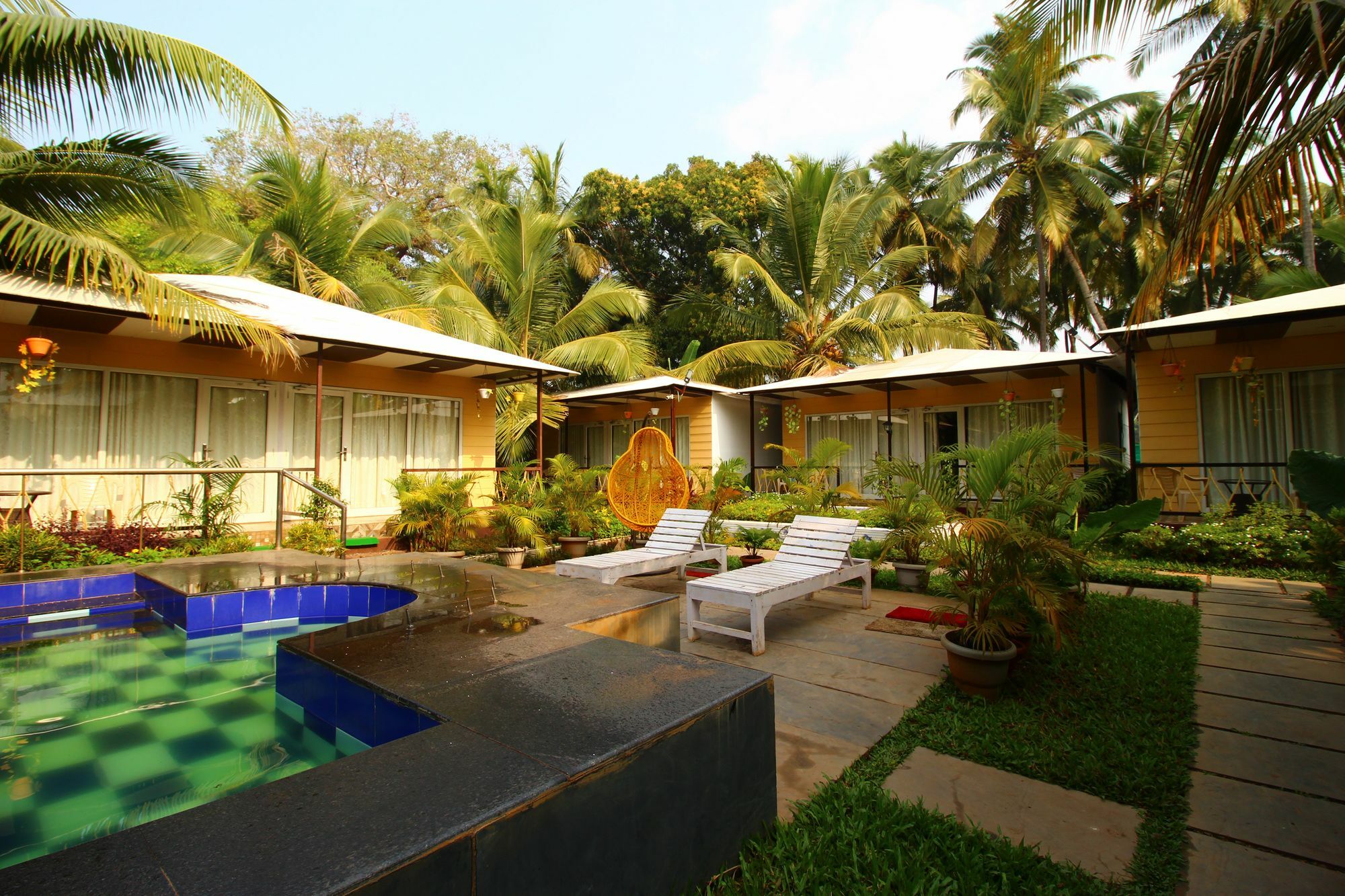 Collection O Retreat Morjim Resort Buitenkant foto